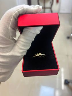 Anillo sencillo Oro solido 10k