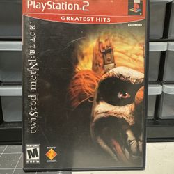 PS2 Twisted Metal Black (GH)