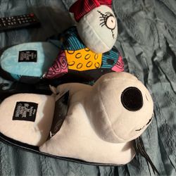 Slippers Black Disney New 7-8