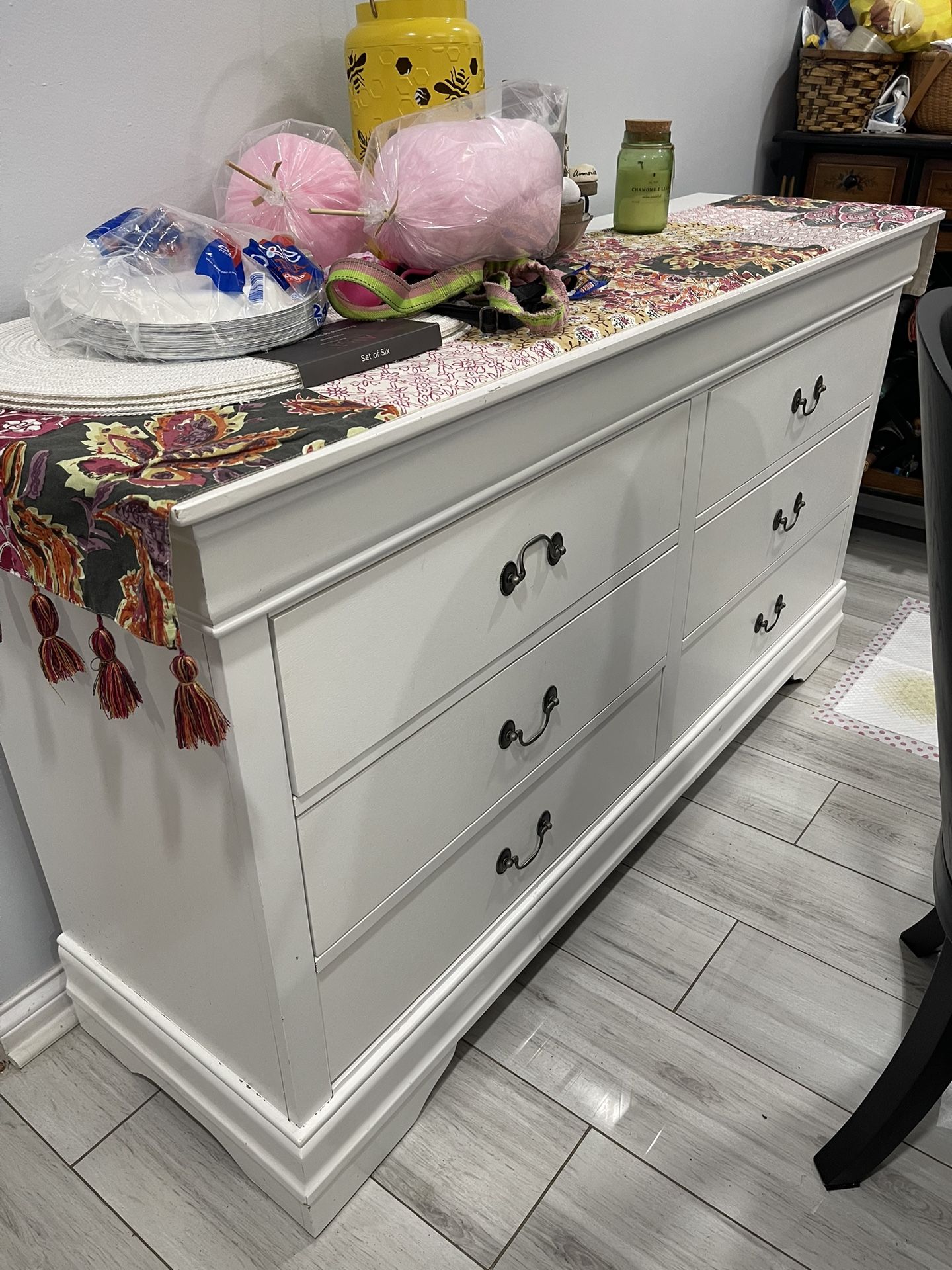 2 Piece White Dresser Set $240 OBO