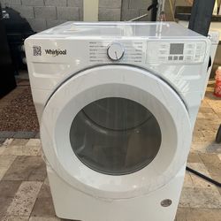 Whirlpool 7.4 Cu. Ft. vented Front Load Gas Dryer in White with Quick Dry Cycle $340 BRAND NEW 