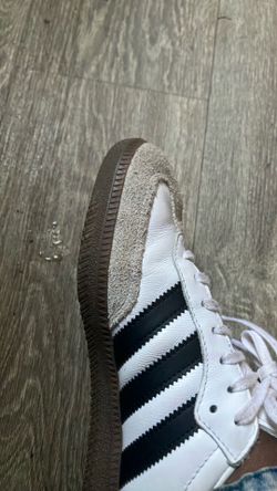 Adidas Samba OG Sneakers – White/Black – Pre-Owned-size 7 in women