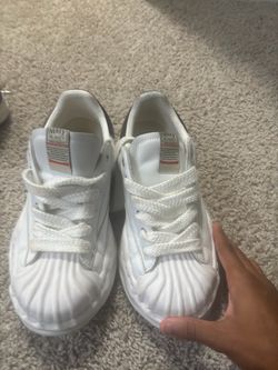 MMY Blakey White Low-Top Sneakers