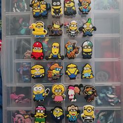 MINIONS CROC CHARMS 12 PIECES FOR $10