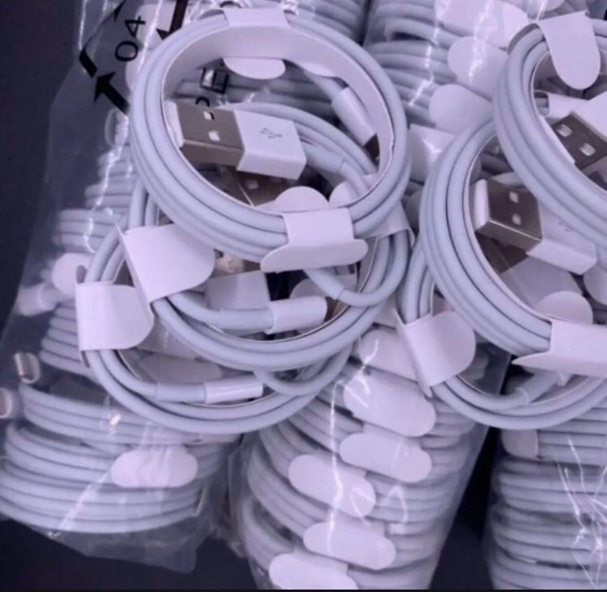 12 OEM Fast Charger Cables Cords For iPhone 5 6 7 8 X 11 12 13 14 Pro Max - 3FT