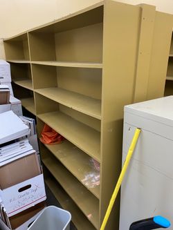 Wood shelving