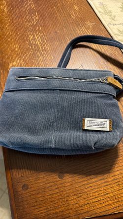 Traveling denim small purse