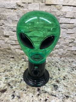 Alien Head Gumball Machine - Plastic