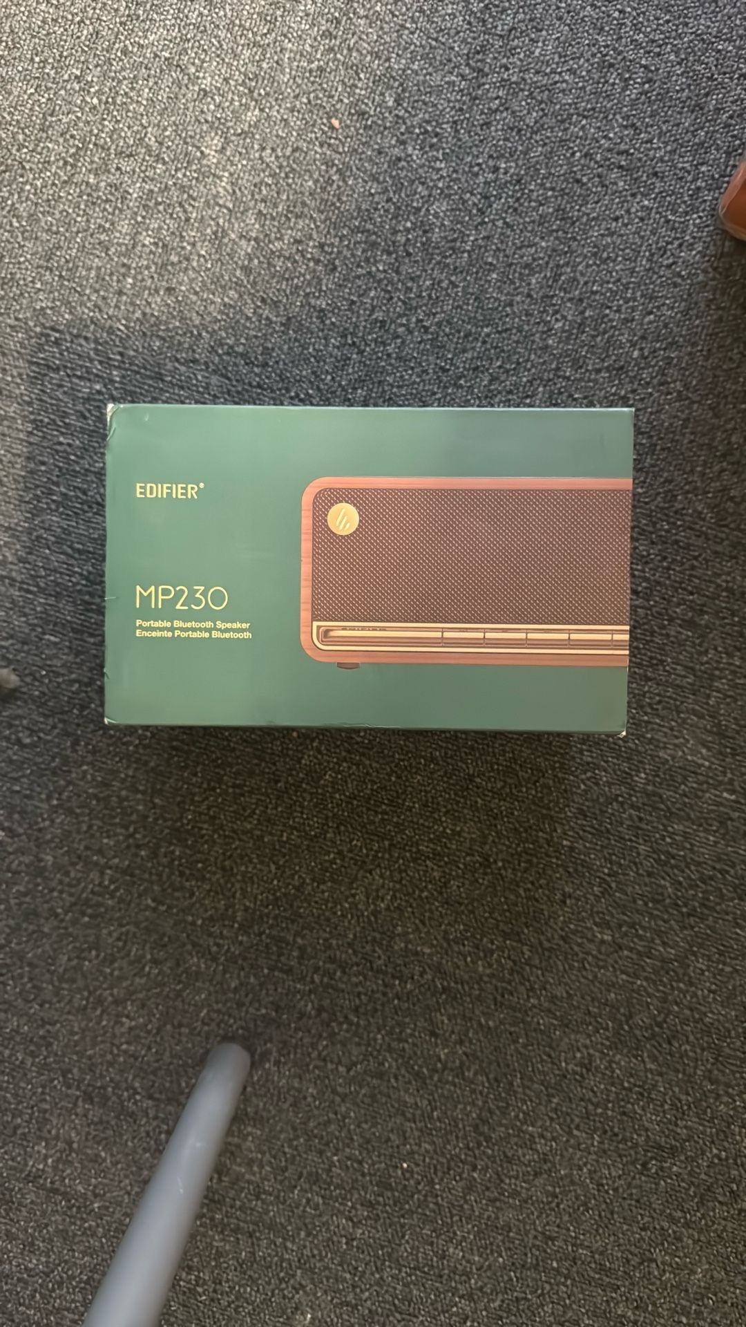 Edifier MP230 Portable Bluetooth Speaker, Wireless Speaker with Stereo Sound for Outdoor Travel, 10-Hour Playtime, Supports USB Soundcard/Micro SD, 20