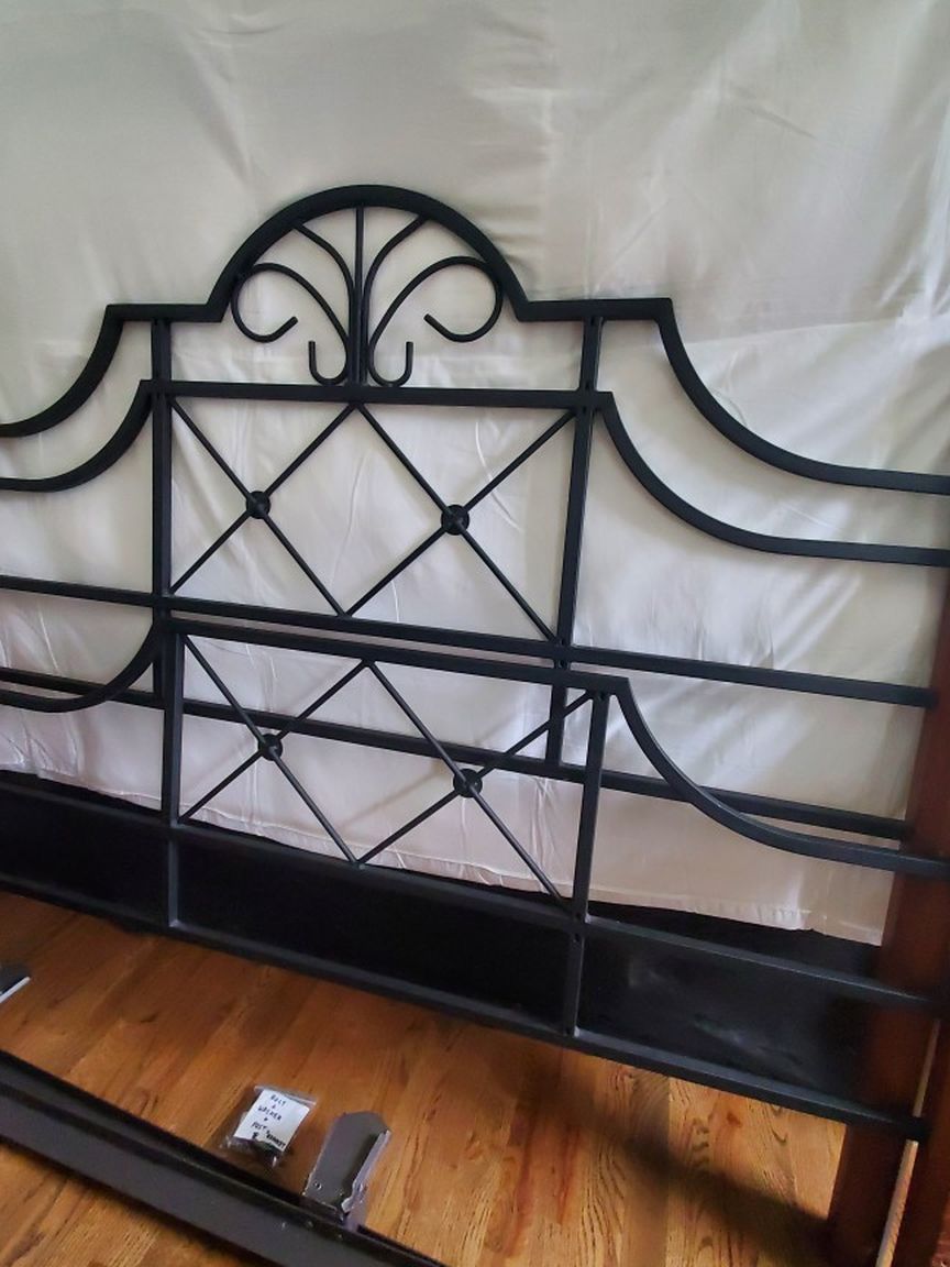 Queen Bed Frame (Box Spring Available)