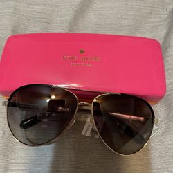 NWT Authentic Kate Spade Aviator Sunglasses