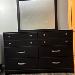 URGENT MOVING SALE: Solid Wood Ashley Dresser & Nightstand Set
