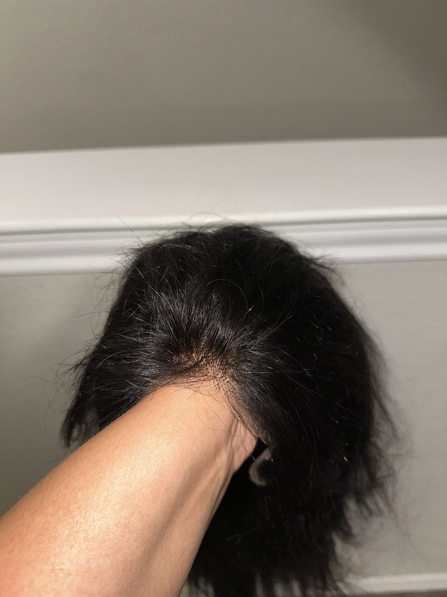 human Hair Blend Wig 28 inch 200 Density