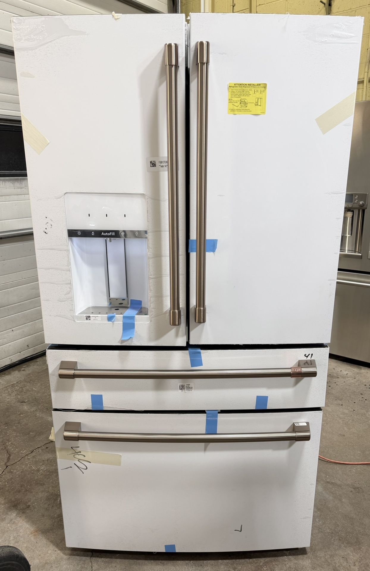 New GE Café Counter Depth French Door Smart HQ Refrigerator