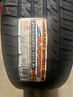 265/35/21 Arroyo Grand Sport All Season
