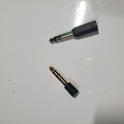 6.35mm 1/4 Male to 3.5mm 1/8 Female Stereo Headphone Adapter for Music/Daw/Recording
