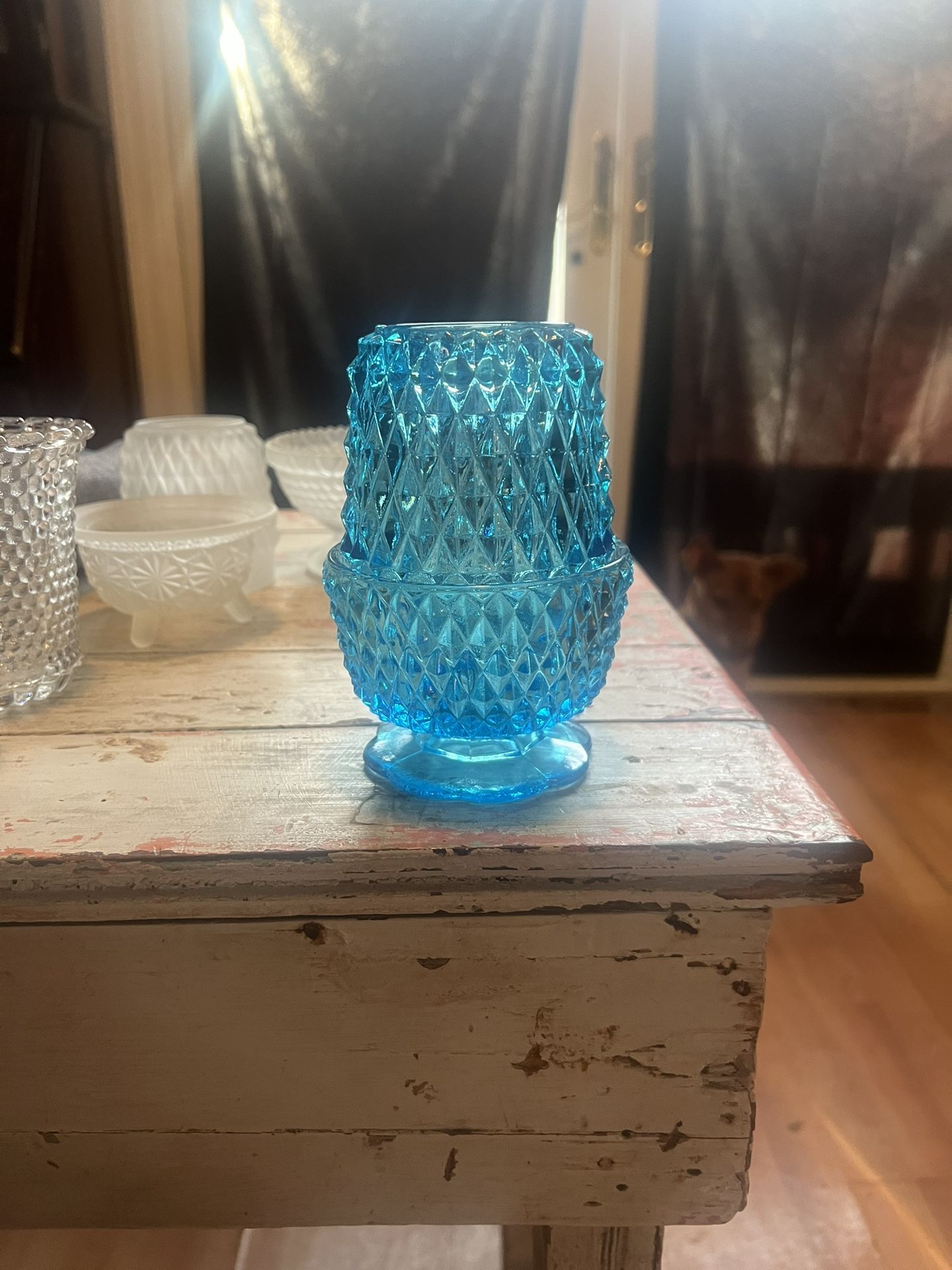 Indiana Glass Diamond Point