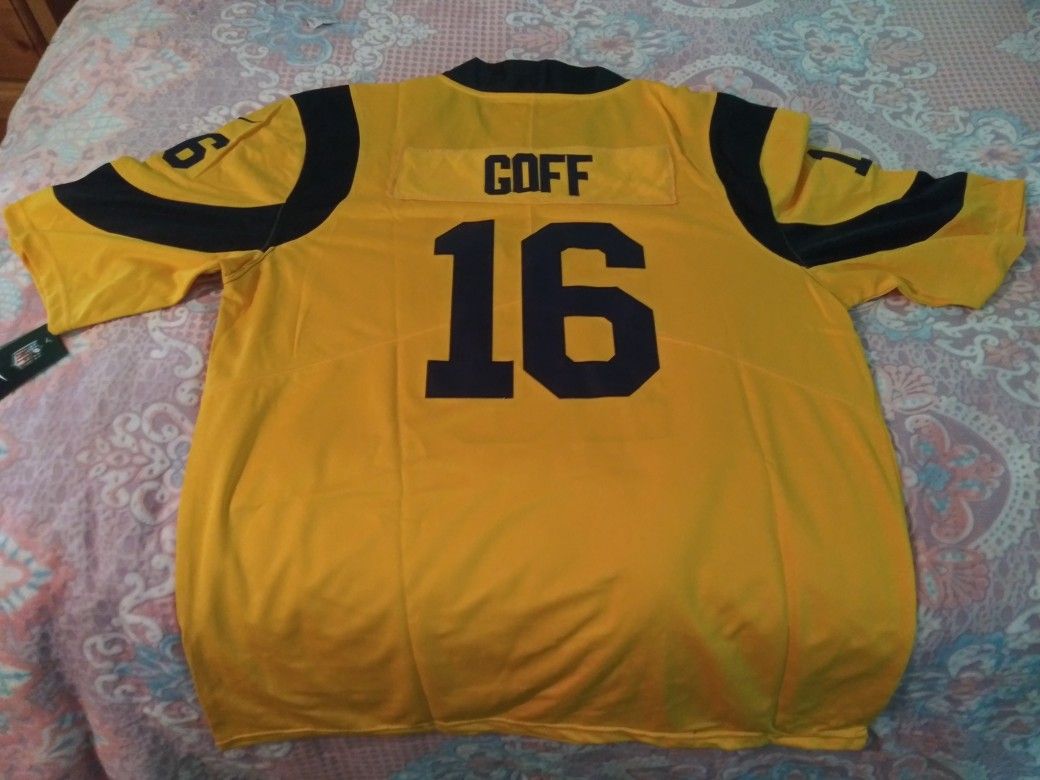Goff jersey size L Mens Nike