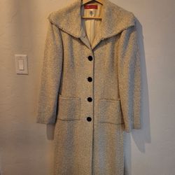 Grey/White Coat (Anne Klein)