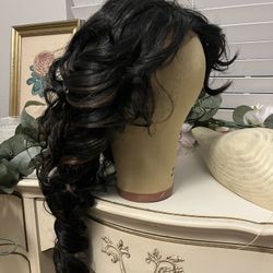 Shag Cut Lace front Wig