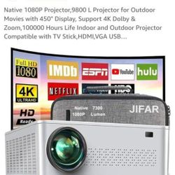 1080p Projector 400 Inch