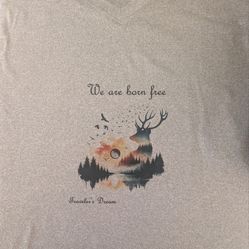 V-neck sports T-shirt