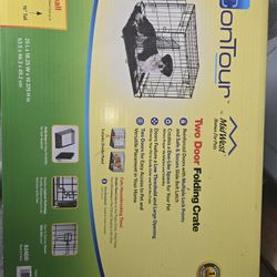 Folding Dog Crate. BRAND NEW IN BOX 