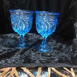 Fenton/LG Wright Wine glasses
