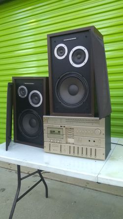 Marantz,receiver and speakers