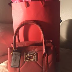 Bebe Small Hand Bag Red 