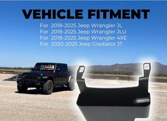 Jeep Wrangler JL JLU Gladiator JT Center Console Organizer Tray Armrest Storage