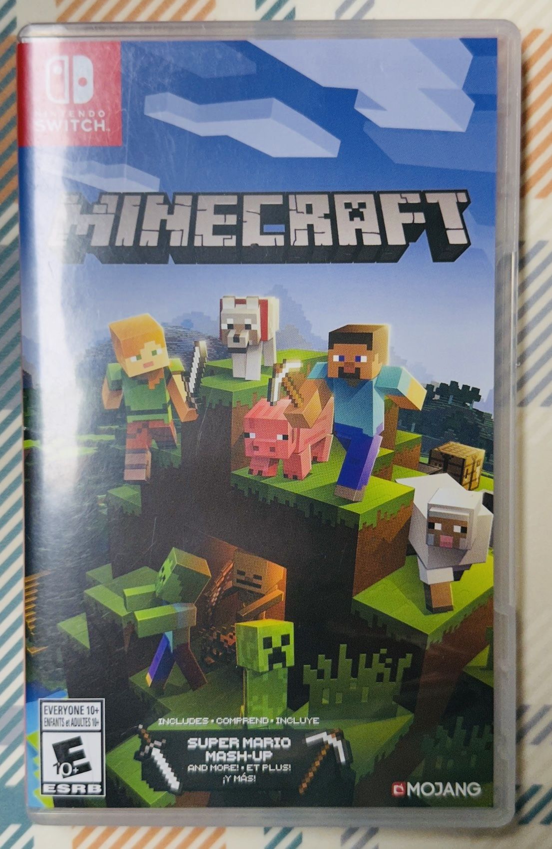 Minecraft for Nintendo Switch Tested With Case Fast Shipping Works B987