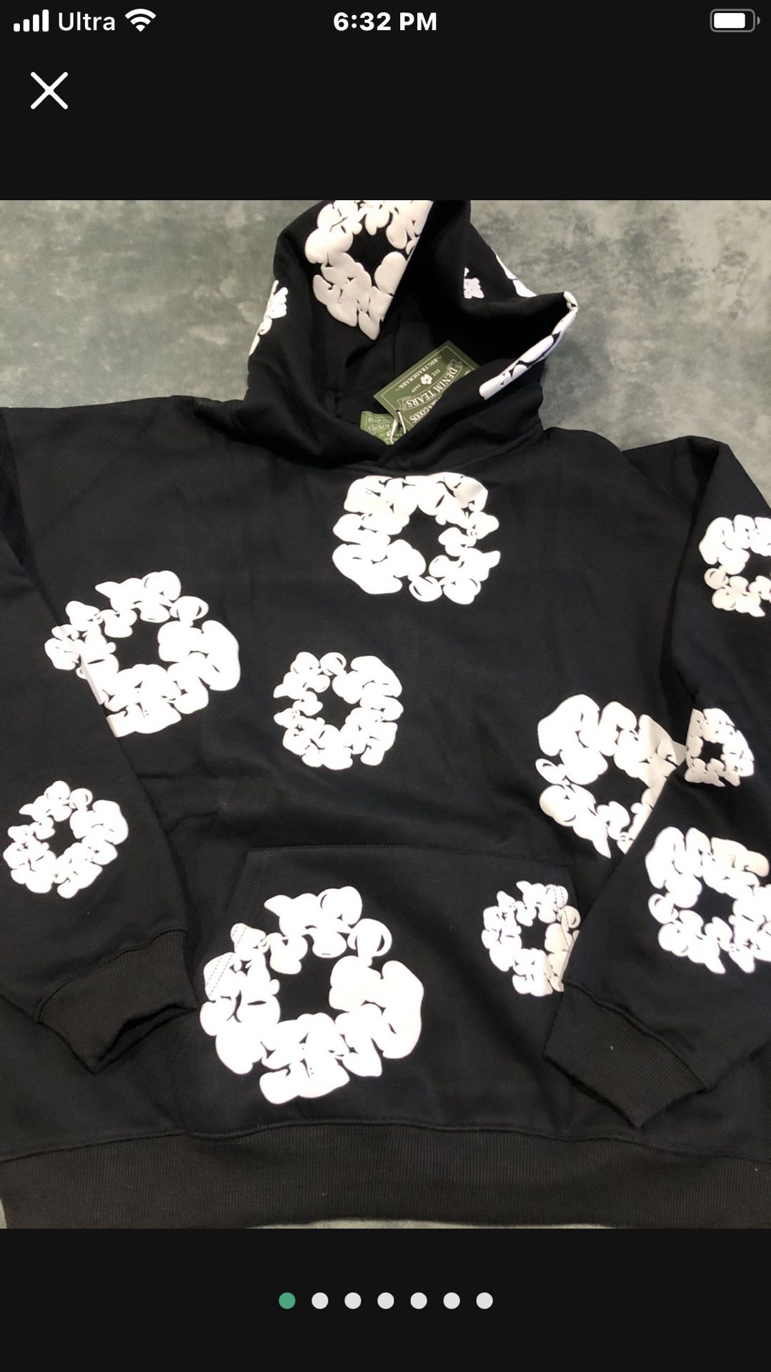 Denim Tears Hoodie. S,m,l,xl