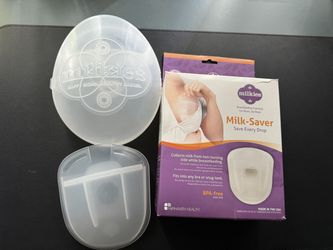 Brand New Milkies Milk-Saver Breast Milk Collector Storage Never Used