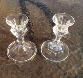 Glass Candle Holders