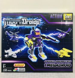 Blokko Morph Droids Multi Form Toy Building Blocks