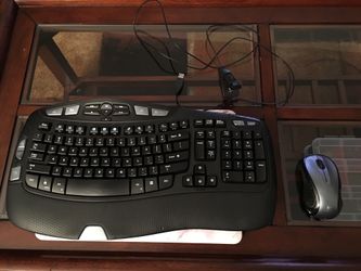 Keyboard and mouse and IR receiver