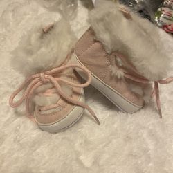 NB Baby Girl Winter Boots