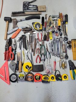 Large Mixed Hand Tool Lot