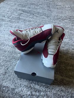Jordan 13 red flint gray