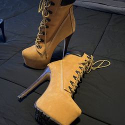 Timberland stiletto heel boots best sale