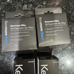 Kenmore Elite Water Filter And  Air Filter Refrigerator