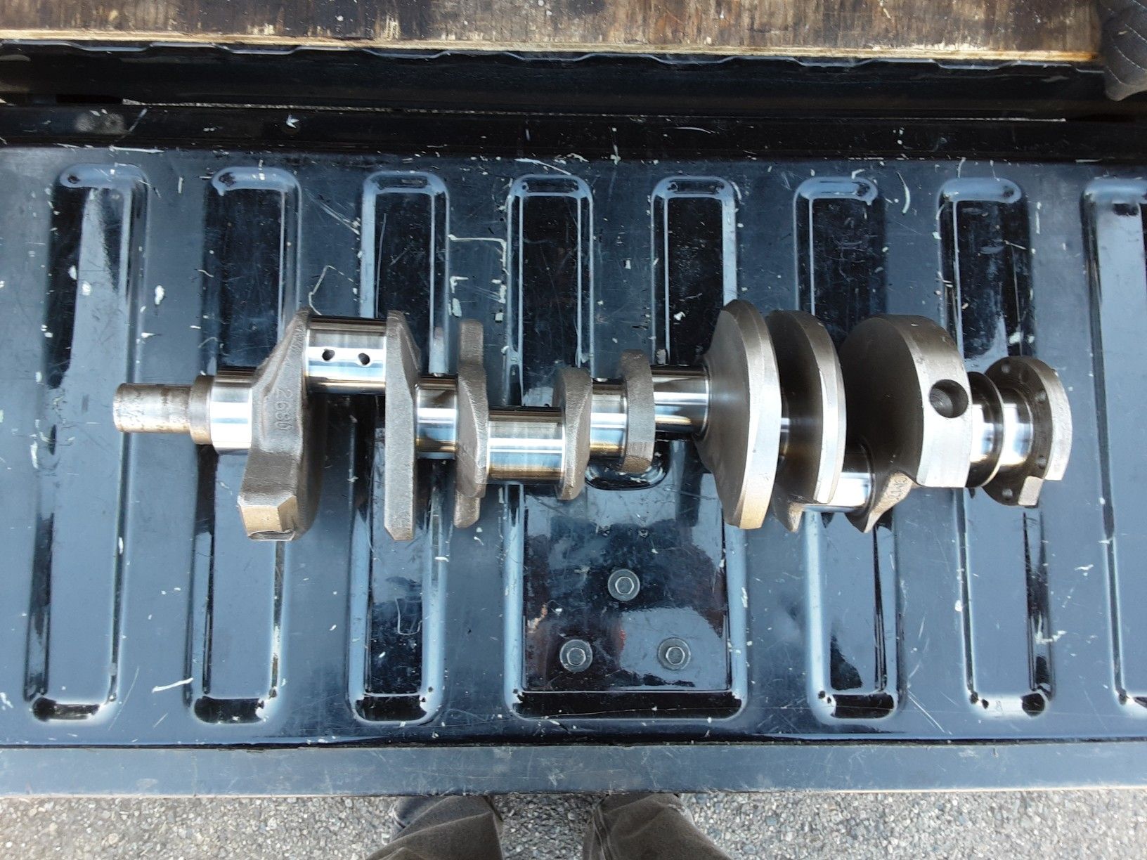 327 chevy 2680 small journal crank Fresh grind hot rod for Sale