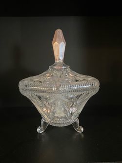 Crystal candy bowl