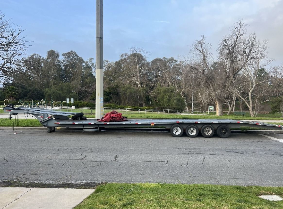 Flat Bed 4 Car Hauler Trailer 53” Feet 