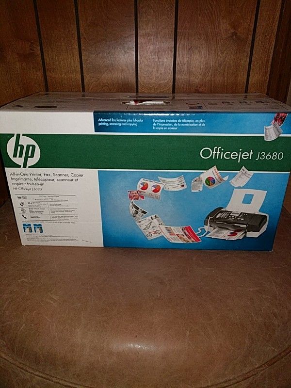 Office jet Printer, Fax, Scanner, Copier.