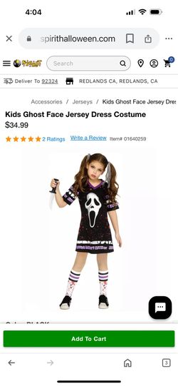 ghost face jersey dress Adult Ghost Face Jersey Dress Costume