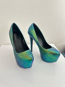 Baker heels multi color