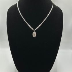 Cadena Con Dije De La Virgen De Guadalupe