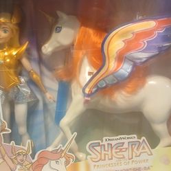 Mattel Battle Armor SHE-RA and Swift Wind